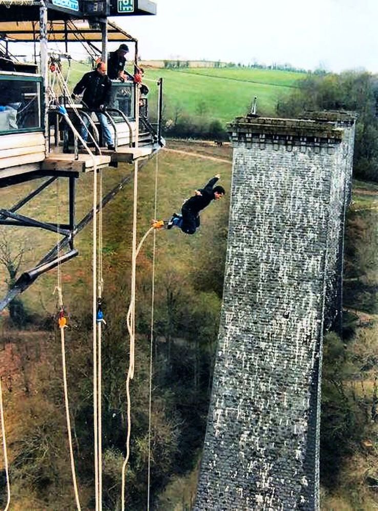 6. Rishikesh - Bungee Jumping